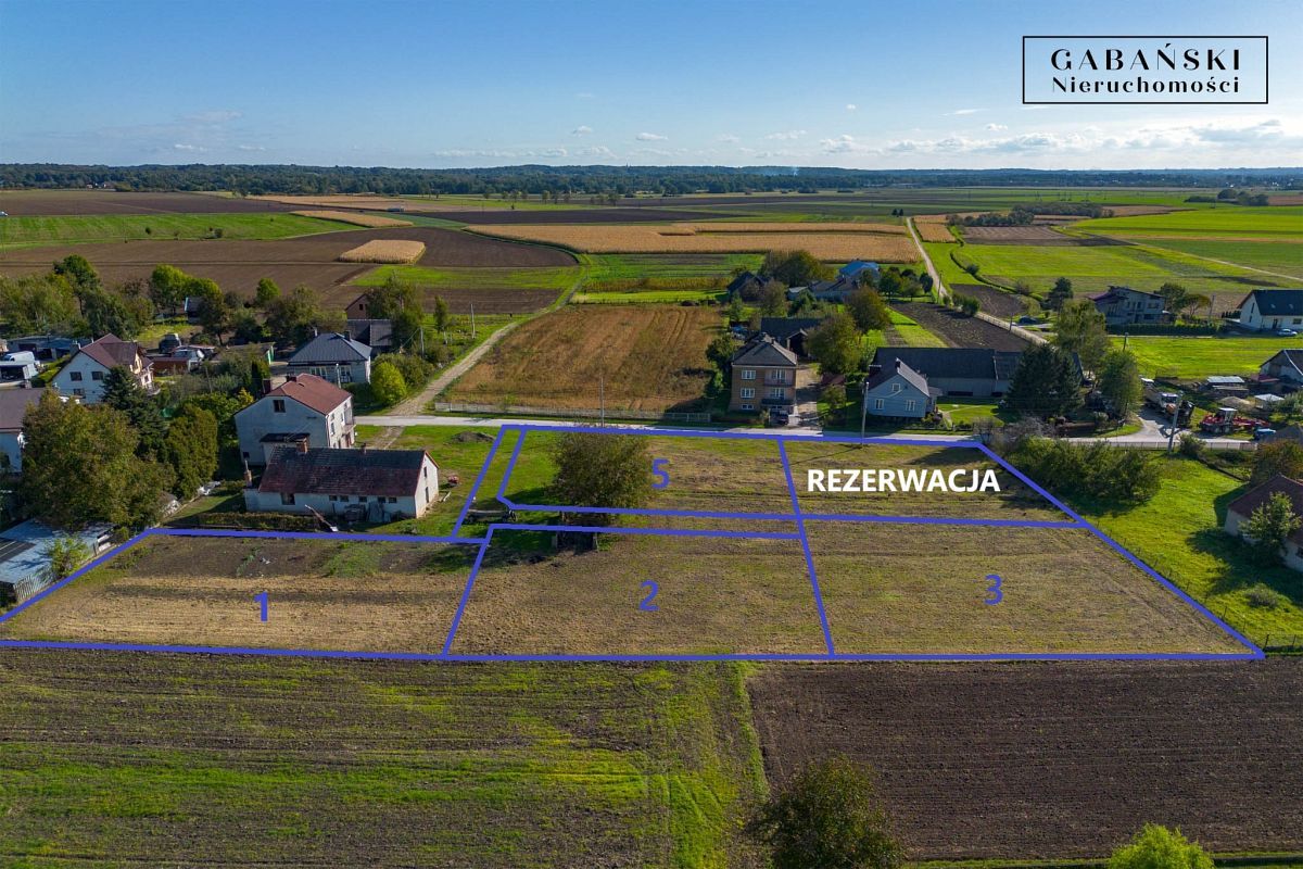 Działka budowlana Nieciecza. Zdjęcie 2