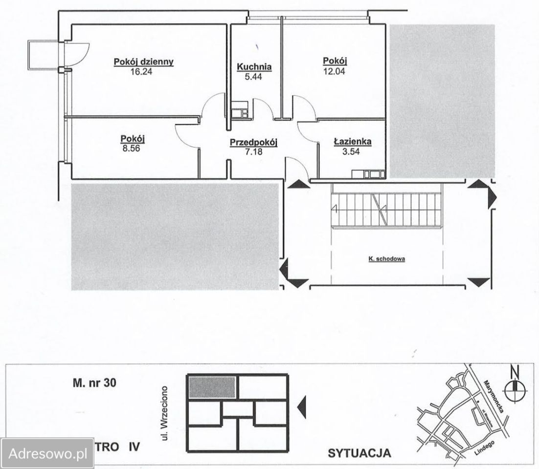 Mieszkanie 4-pokojowe Warszawa Bielany, ul. Wrzeciono. Zdjęcie 14