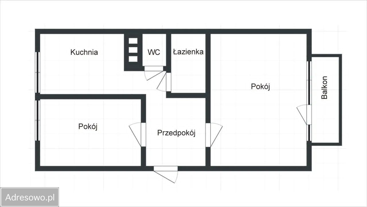 Mieszkanie 2-pokojowe Łódź Retkinia, ul. Retkińska. Zdjęcie 10