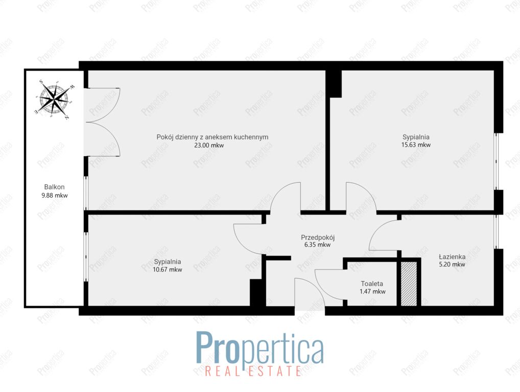 Mieszkanie 3-pokojowe Warszawa Białołęka, ul. Majolikowa. Zdjęcie 15