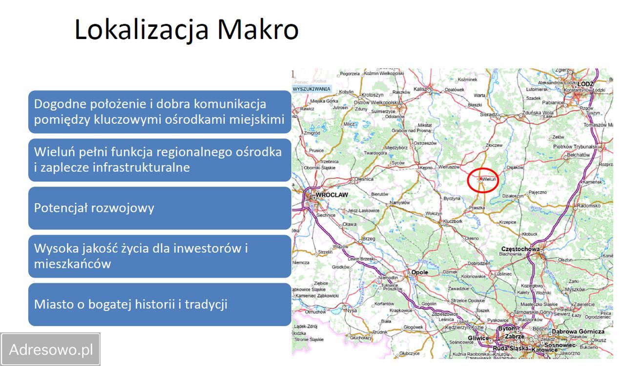 Działka inwestycyjna Wieluń. Zdjęcie 2