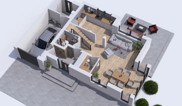 bliźniak, 5 pokoi Międzyborów, ul. Okrężna