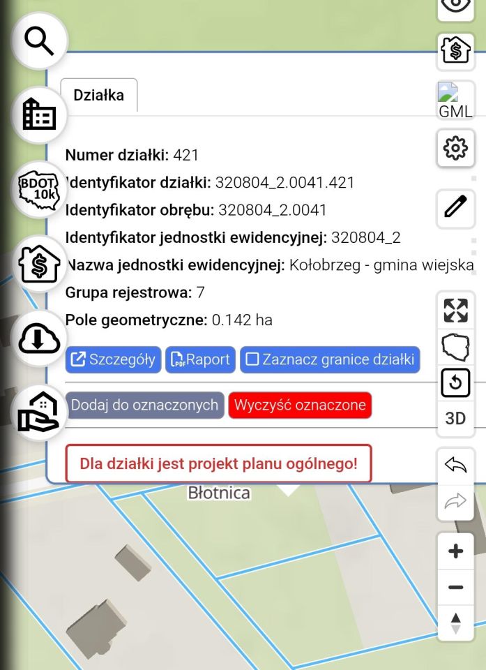 Działka rolno-budowlana Błotnica, Błotnica. Zdjęcie 3