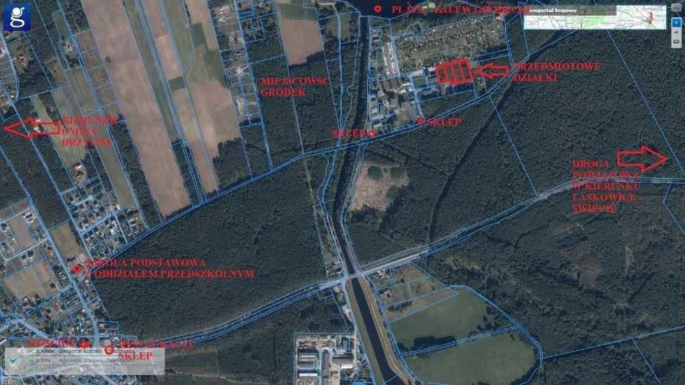 Działka budowlana Gródek. Zdjęcie 3