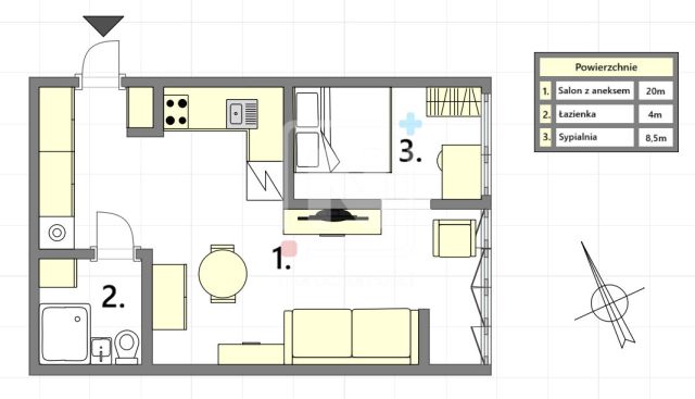 Mieszkanie 2-pokojowe Warszawa Śródmieście, ul. Górnośląska. Zdjęcie 20