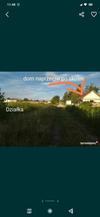 Działka budowlana Nowy Dwór, ul. Porzeczkowa. Zdjęcie 2