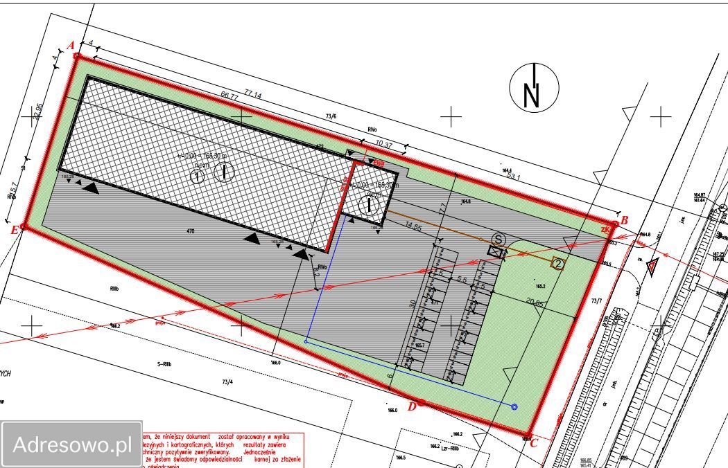 Działka inwestycyjna Taczów. Zdjęcie 2