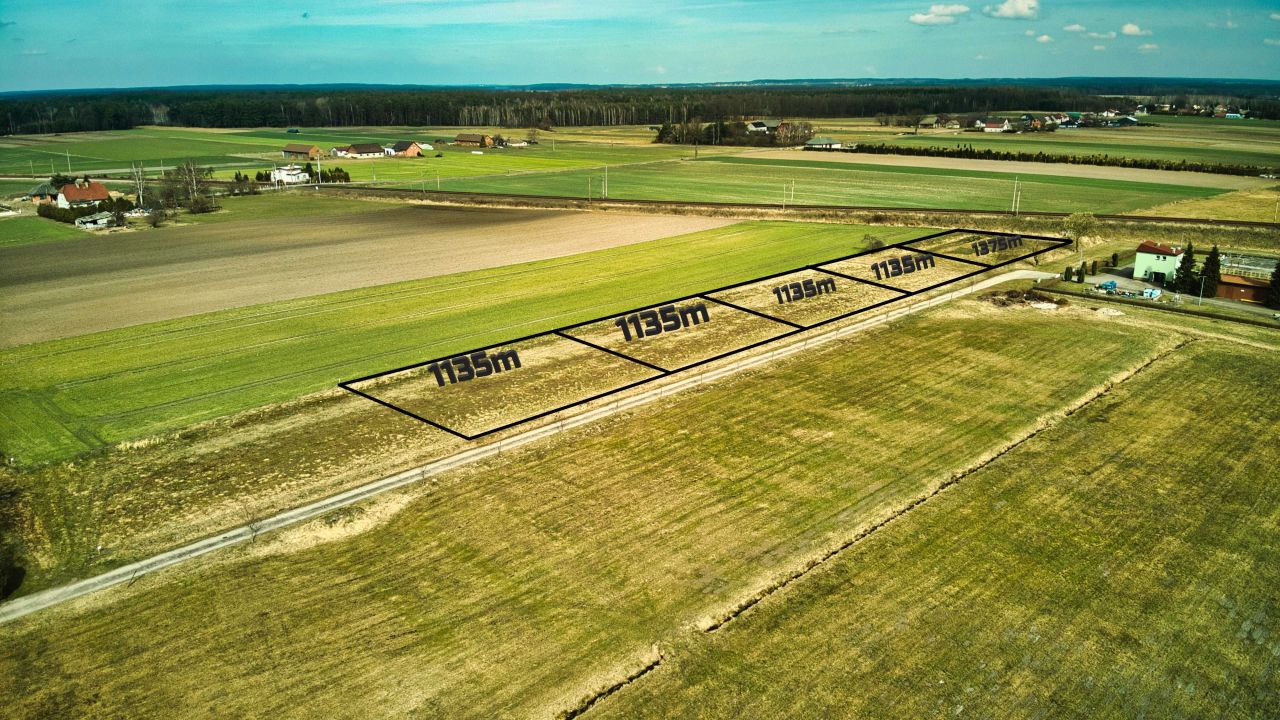 Działka budowlana Sieraków Śląski Nowy Sieraków, ul. Stawowa. Zdjęcie 5