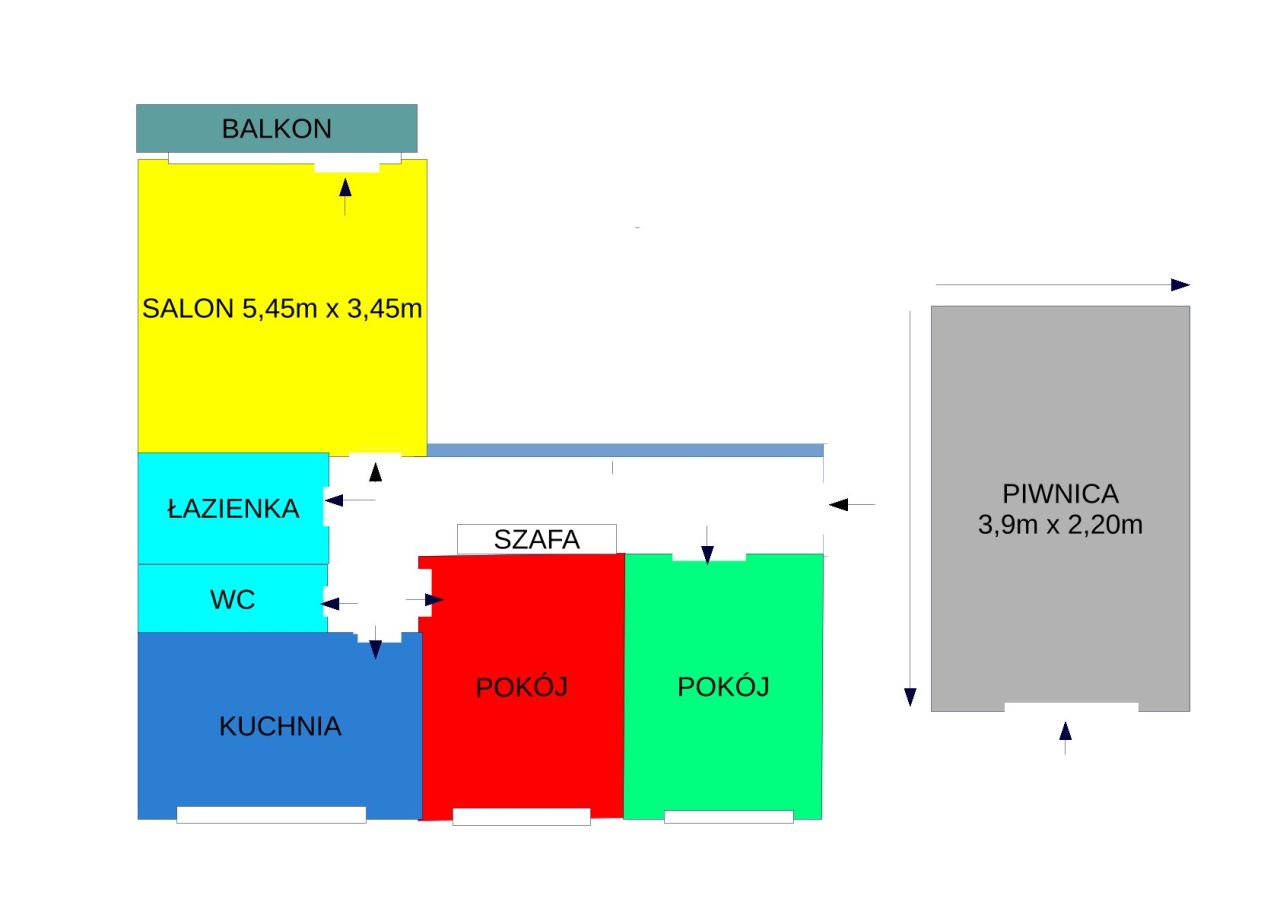Mieszkanie 3-pokojowe Będzin Ksawera, ul. Żwirki i Wigury. Zdjęcie 9
