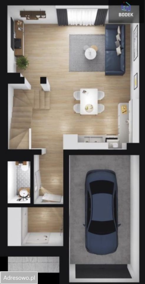 bliźniak, 4 pokoje Kiełczówek. Zdjęcie 19