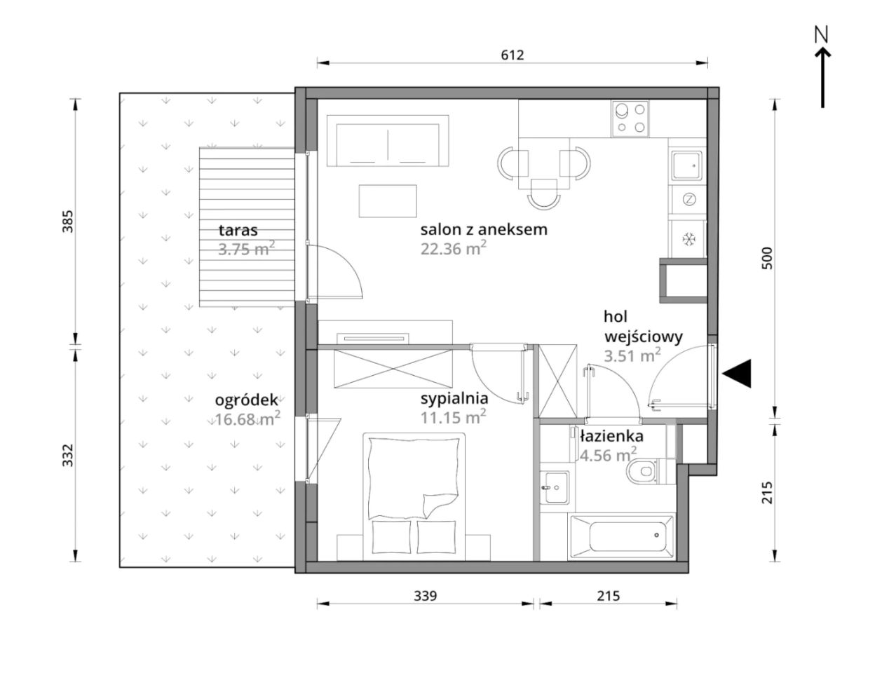 Mieszkanie 2-pokojowe Warszawa Praga-Południe, ul. Podskarbińska. Zdjęcie 7