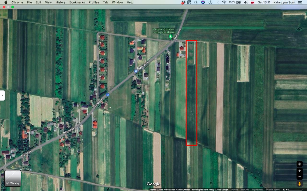 Działka siedliskowa Rzeplin