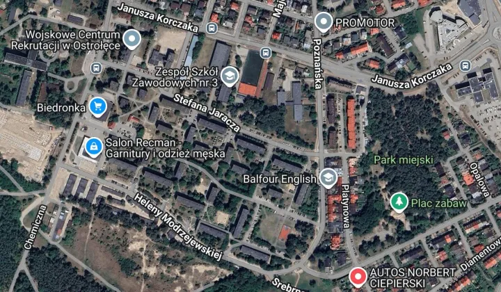 Pokój Ostrołęka Centrum, ul. Stefana Jaracza