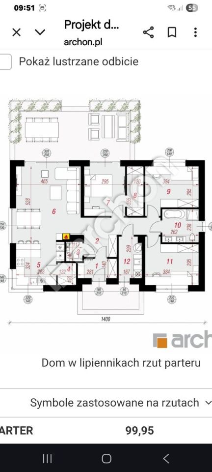 dom wolnostojący Widoma. Zdjęcie 2