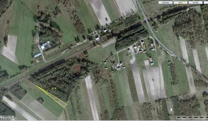 Działka rolna Choiny