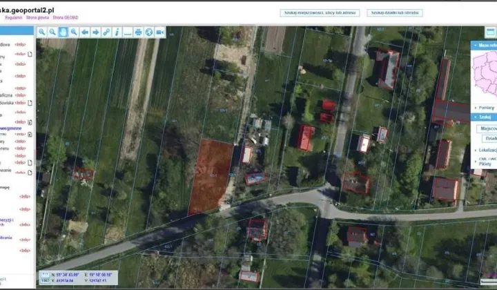 Działka budowlana Ślądkowice