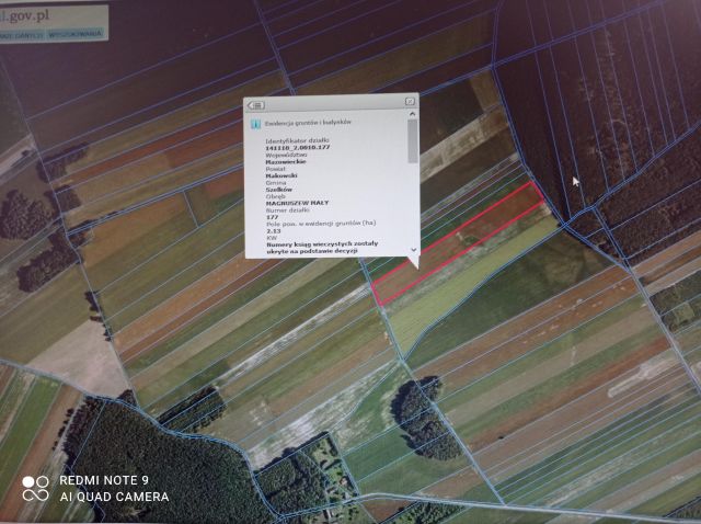 Działka rolna Przeradowo. Zdjęcie 1