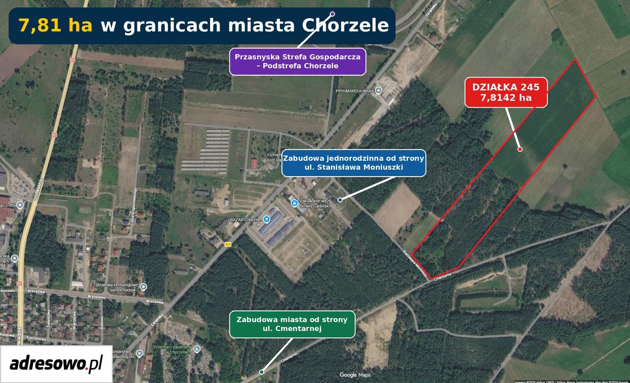 Działka rolna Chorzele. Zdjęcie 2