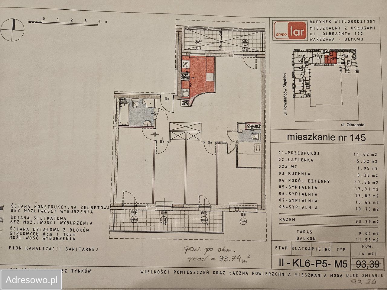 Mieszkanie 5-pokojowe Warszawa Bemowo, ul. Jana Olbrachta. Zdjęcie 17
