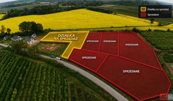 Działka siedliskowa Węgrzynów