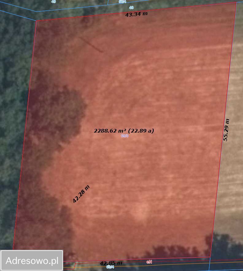 Działka budowlana Piotrków Trybunalski, ul. Kasztelańska. Zdjęcie 2