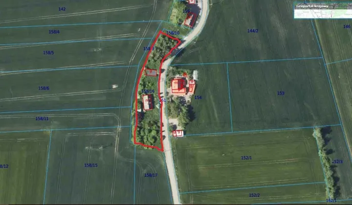 Działka budowlana Stanica