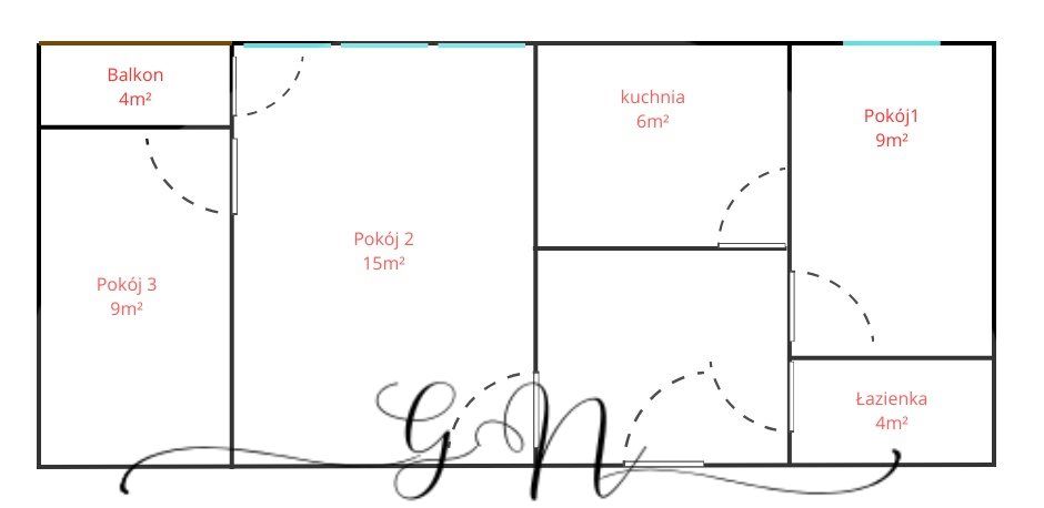 Mieszkanie 3-pokojowe Olsztyn, ul. Dworcowa. Zdjęcie 9