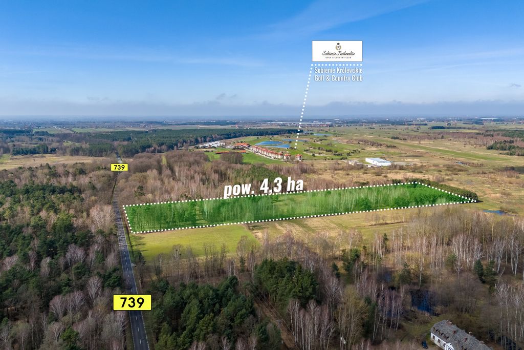 Działka rekreacyjna Sobieńki