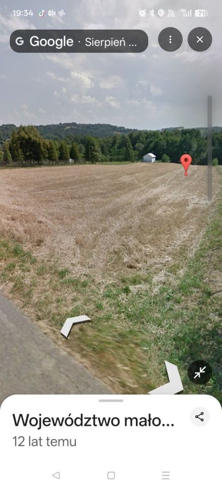 Działka budowlana Połom Duży. Zdjęcie 3