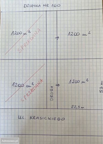 Działka budowlana Rzgów, ul. Ignacego Krasickiego. Zdjęcie 1