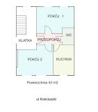 Mieszkanie 2-pokojowe Słubice, ul. Kościuszki. Zdjęcie 3