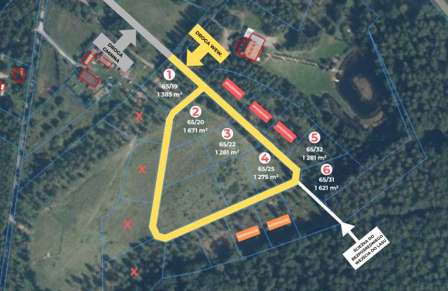 Działka budowlana Ostrowin. Zdjęcie 1