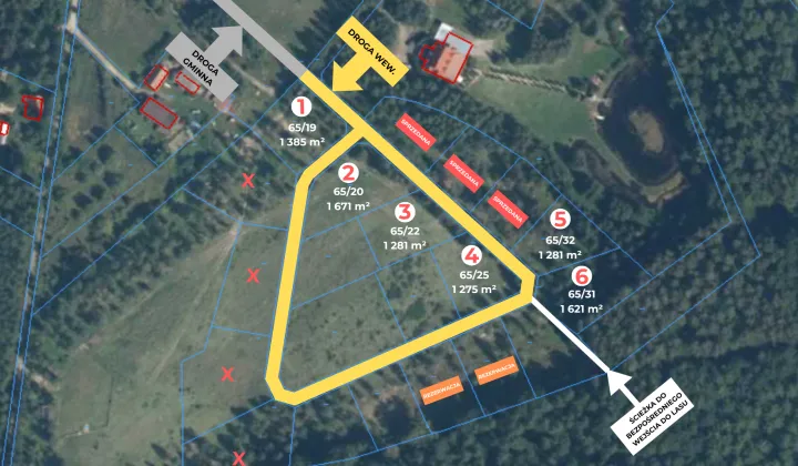 Działka budowlana Ostrowin