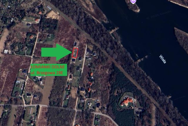 Działka budowlana Łomianki Dolne, ul. Brzegowa. Zdjęcie 2