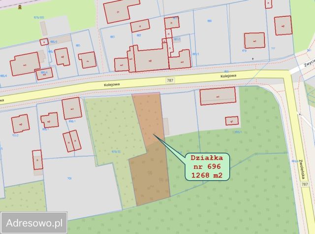 Działka budowlana Pionki, ul. Kolejowa. Zdjęcie 1