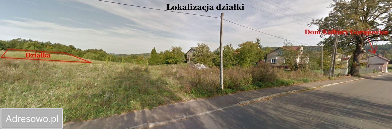Działka budowlana Gorajowice