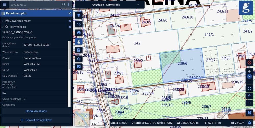 Działka budowlana Wieliczka, ul. Ochota. Zdjęcie 3