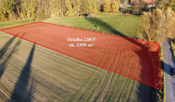 Działka rolna Młyńsko