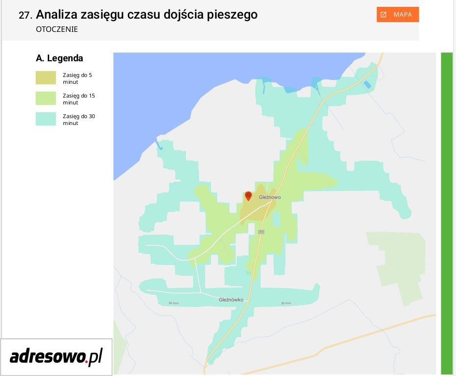 Działka budowlana Gleźnowo. Zdjęcie 15