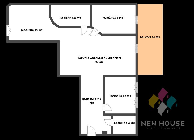 Mieszkanie 3-pokojowe Olsztyn, ul. 1 Maja. Zdjęcie 17