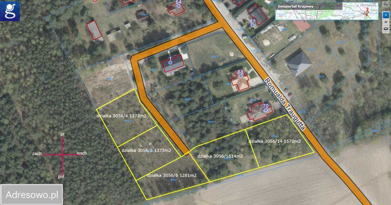 Działka budowlana Ostrów Mazowiecka, ul. Romualda Traugutta. Zdjęcie 11