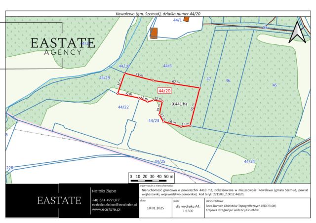 Działka budowlana Kowalewo, ul. Na Zagajnik. Zdjęcie 4