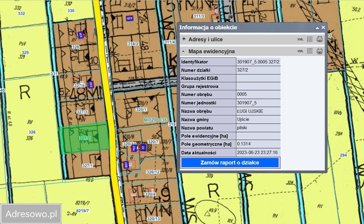 Działka budowlana Ługi Ujskie. Zdjęcie 3