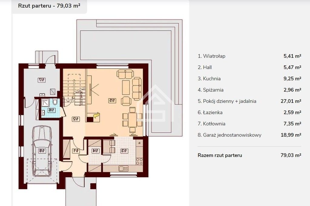 dom wolnostojący, 5 pokoi Dąbrowa. Zdjęcie 9