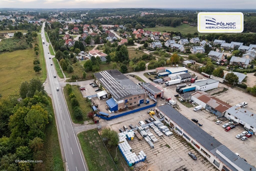 Hala/magazyn Olsztynek, ul. Mrongowiusza