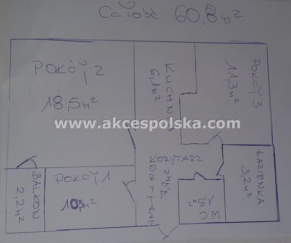 Mieszkanie 3-pokojowe Warszawa Targówek, ul. Zamiejska. Zdjęcie 13