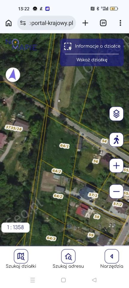 Działka budowlana Łazy, ul. Partyzantów. Zdjęcie 1