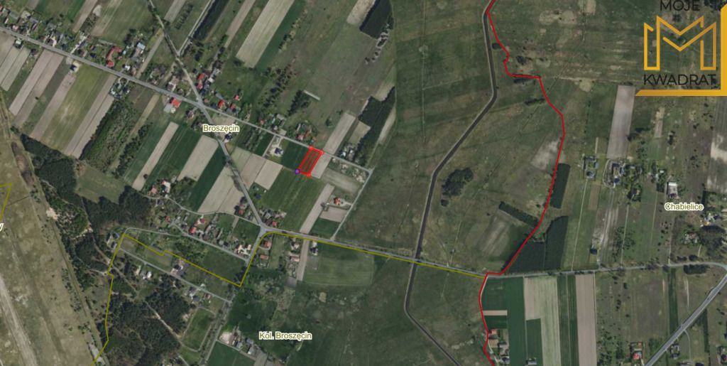 Działka budowlana Broszęcin. Zdjęcie 3