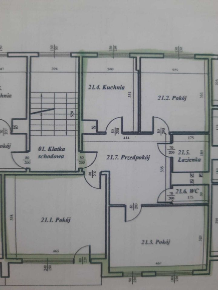 Mieszkanie 4-pokojowe Opatów, ul. Henryka Sienkiewicza