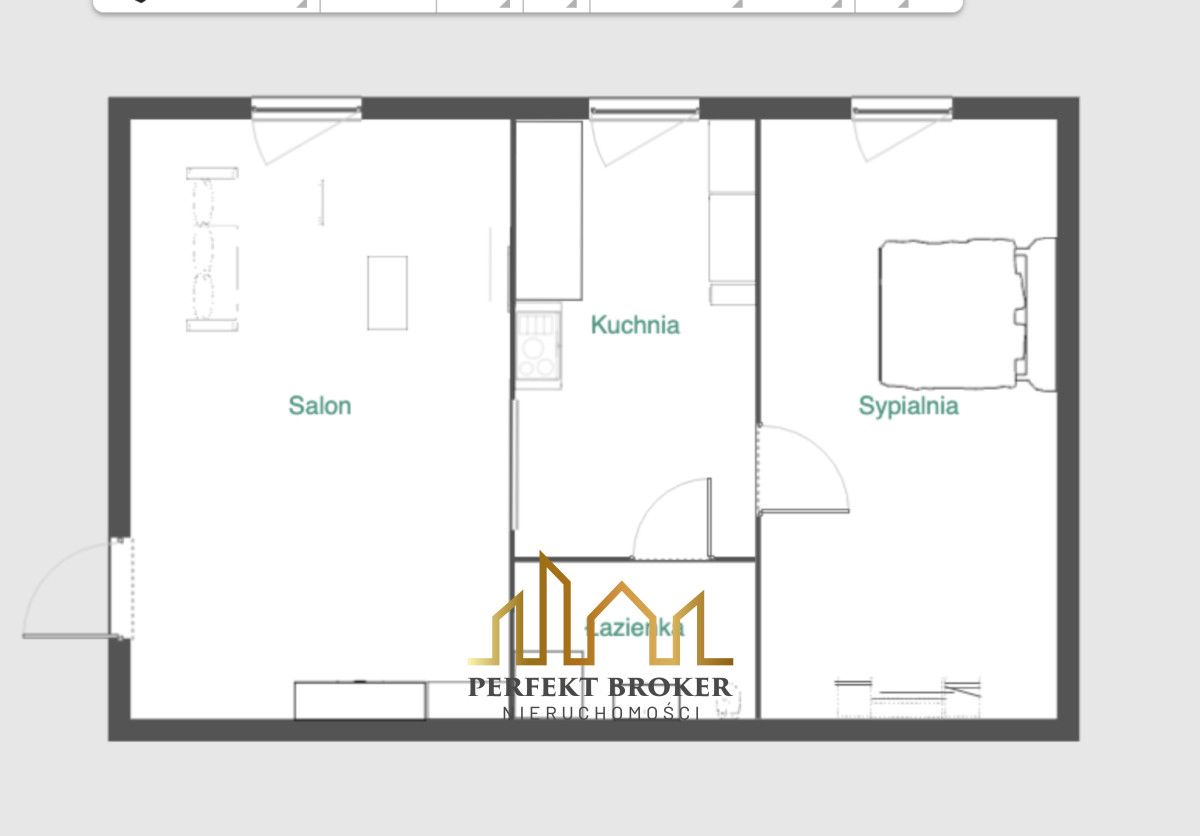Mieszkanie 2-pokojowe Lublin Dziesiąta, ul. Konstantego Ildefonsa Gałczyńskiego. Zdjęcie 20